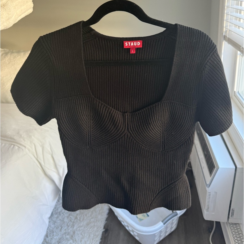 STAUD knit top